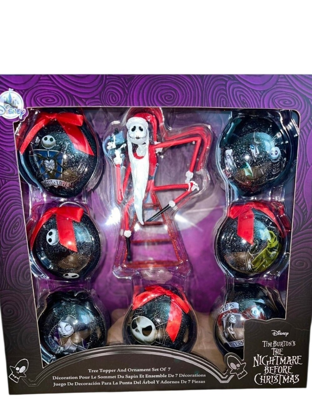 Disney Tim Burton's Nightmare Before Christmas Ornament Set